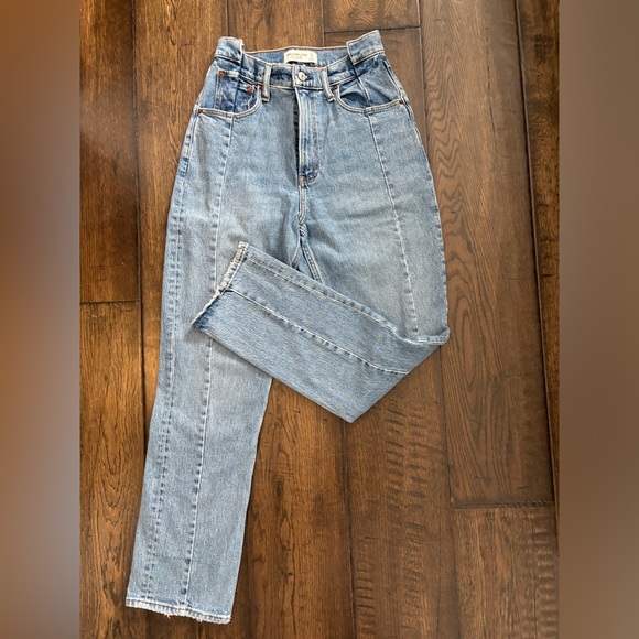 Abercrombie Jeans 90s straight ultra high rise curve love - Picture 6 of 6